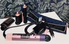【美品・未使用品あり】ダイソン エアラップ ロング　ブルー/ロゼ 美品・未使用品あり】ダイソン エアラップ ロング ブルー/ロゼ - メルカリ
