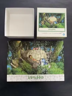 となりのトトロ ジグソーパズル トトロとおひるね　108ピース（開封済）