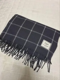 JILLbyJILLSTUART フリンジ付きチェック マフラー