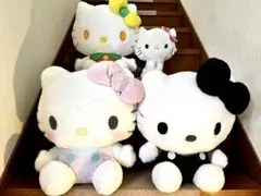 ハローキティ BIGぬいぐるみ 【4点セット】