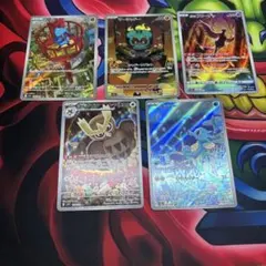 ARまとめ売り 5枚セット マーシャドー リオル ガラルフリーザー タッツー 他