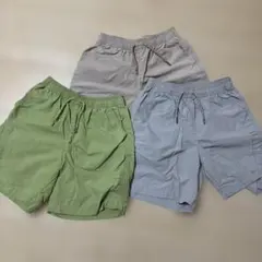 130 GU 半ズボン 3点