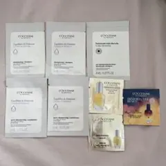 新品未使用　ロクシタン　サンプル8セット　シャンプー　コンディショナー　美容液