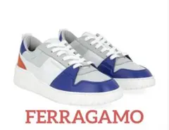 [新品]SALVATORE FERRAGAMO DENNIS1 レザースニーカーのサムネイル