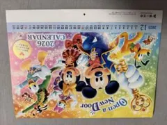 【新品・未使用】ミッキーマウス 第一生命 2026年 壁掛けカレンダー