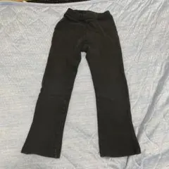 黒 ロングパンツ　120cm