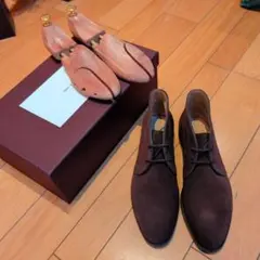 2026年最新】JOHN LOBB カラー：ブラウン系 メンズ チャッカブーツの 