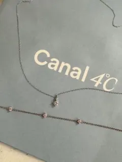 Canal 4°C シルバー ネックレス ブレスレット セット 箱あり
