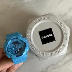 未使用級】 G-SHOCK GMA-S110CC ライトブルー 完動品 稀少 - メルカリ