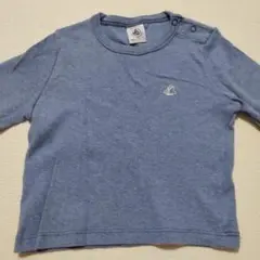 プチバトー　長袖Tシャツ　12m/74cm