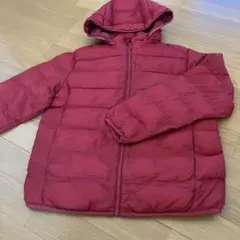 UNIQLO 赤いフード付きコート 150
