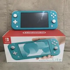 Nintendo Switch Lite ターコイズ 箱 充電器付き