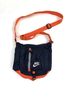 NIKE ショルダーバッグ ネイビー/オレンジ