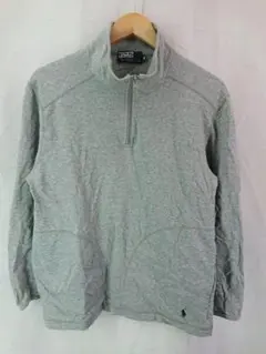 Polo by Ralph Lauren ハーフジップ スウェット グレー Mのサムネイル