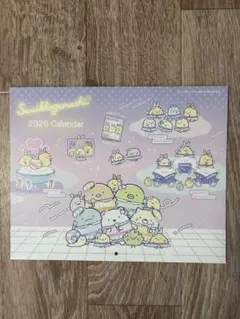 すみっコぐらし 2026年壁掛けカレンダー