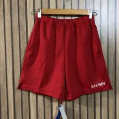 新品 GOSEN ハーフパンツ　Lサイズ 赤