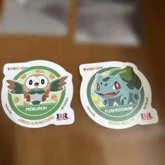 サーティワン ポケモン ステッカー モクロー フシギダネ