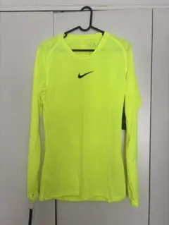 ナイキ NIKE Dri-FIT 長袖シャツ 蛍光イエロー 新品タグ付