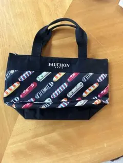 即購入可★FAUCHON ランチバッグ 黒★フォション
