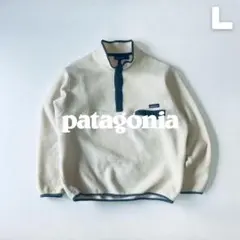 Patagonia 1991年 シンチラスナップT USA製 L オフホワイト