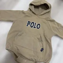 Polo Ralph Lauren ベビー ロンパース フーディー 80のサムネイル