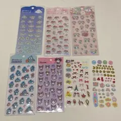 ぷくっとシール サンリオ キティ シナモロール マイメロ クロミ ハンギョドン