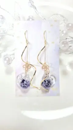 ハンドメイドピアス