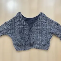 GYDA バルーンスリーブニットボレロ