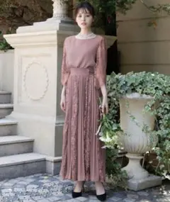 GIRLパーティードレス試着のみ(GIRLピアス付き)