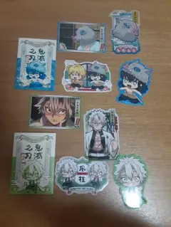 鬼滅の刃ダイカットステッカーセット