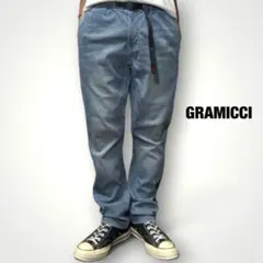 超美品 グラミチ NNパンツ タイトフィット L インディゴ デニム - メルカリ