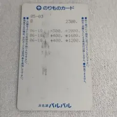 【ジャッキー様専用】浜名湖パルパル　のりものカードのサムネイル