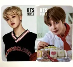 【BTS】#40②フォトカード両面印刷★WORLD_D★ JIMIN ジミン