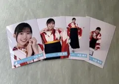 日向坂46 生写真　おもてなし会　お披露目衣装　4種コンプ　大田美月