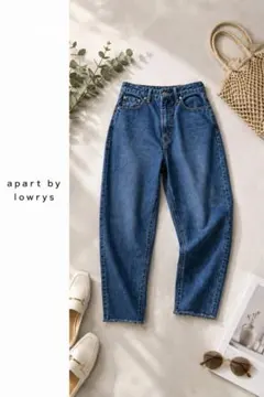 apart by lowrys デニムパンツ クロップドアパートバイローリーズのサムネイル