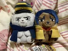 ゴールデンカムイ　月島　鯉登　くまぐるみ　ぬいぐるみ　ゆうゆうメルカリ便 ゴールデンカムイ 月島 鯉登 くまぐるみ ぬいぐるみ ゆうゆうメルカリ