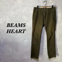 BEAMS HEART チノパン カジュアル ポケット カーキ S 4976Nのサムネイル