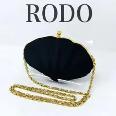【美品】RODO パーティーバッグ vintage ゴールドチェーン 2wayのサムネイル