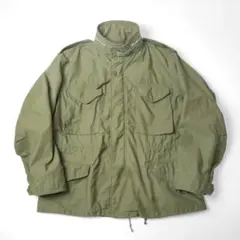 60sビンテージM-65ミリタリー ジャケット2NDアルミ マチL-S米軍 軍物