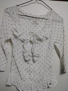 再販CAPRICIEUX LEMAGE ドット柄 シアー 長袖カットソー 再販CAPRICIEUX LEMAGE ドット柄 シアー 長袖カットソー - メルカリ