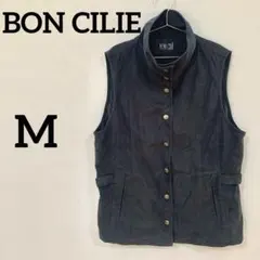 BON CILIE スタンドカラーベスト ブラック 9ARのサムネイル