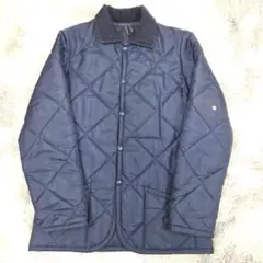 LAVENHAM ラベンハム キルティングジャケット ネイビー 英国製 0554