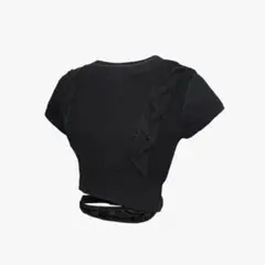 THEREDTHREAD rib zip bare tops - メルカリ
