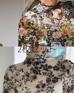 【セット売り】花柄シアートップス
