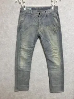 ガス ストライプ ジーンズ デニム ダメージパンツ ワークパンツのサムネイル