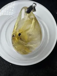 太陽放射ルチル　ペンダントトップ　天然石