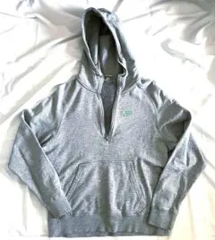 90s〜2000 OLD NIKE ハーフジップ　パーカー　銀タグ　Y2K