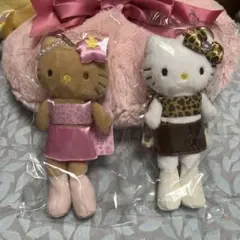 ハローキティ GOGO GAL スタイルアップマスコット 日焼け 足長 豹柄