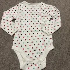 【新品】オールドネイビー長袖ボディスーツ 85 ロンパース