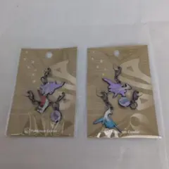 ポケモンセンター メタルチャーム レックウザ ゲンシグラードン ゲンシ